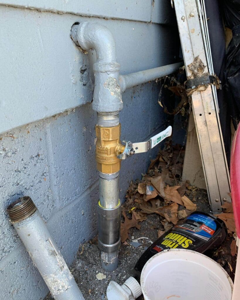 Gas Valve Installation